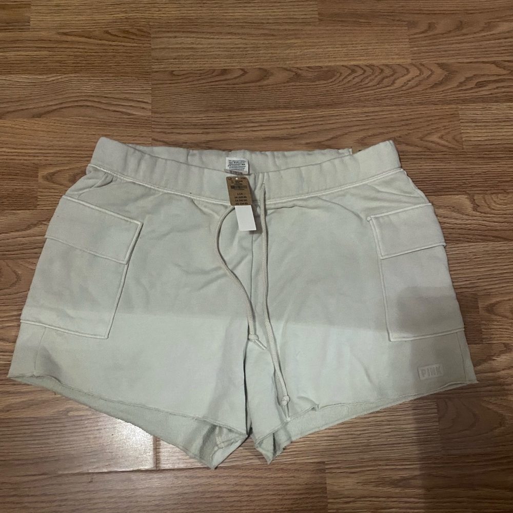 PINK cargo shorts